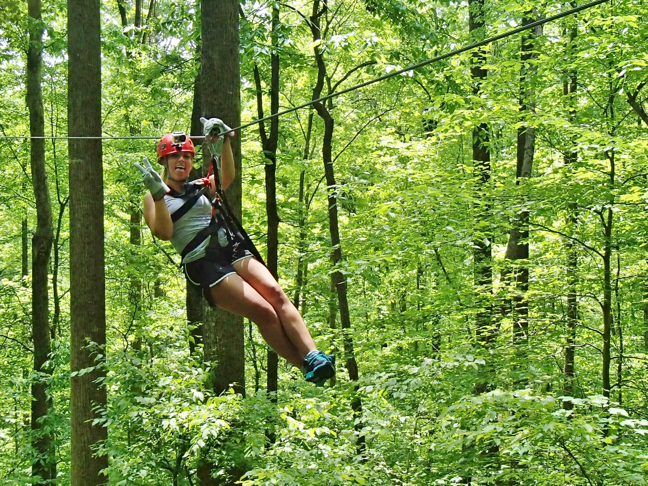 2015 Zip lining photo 4