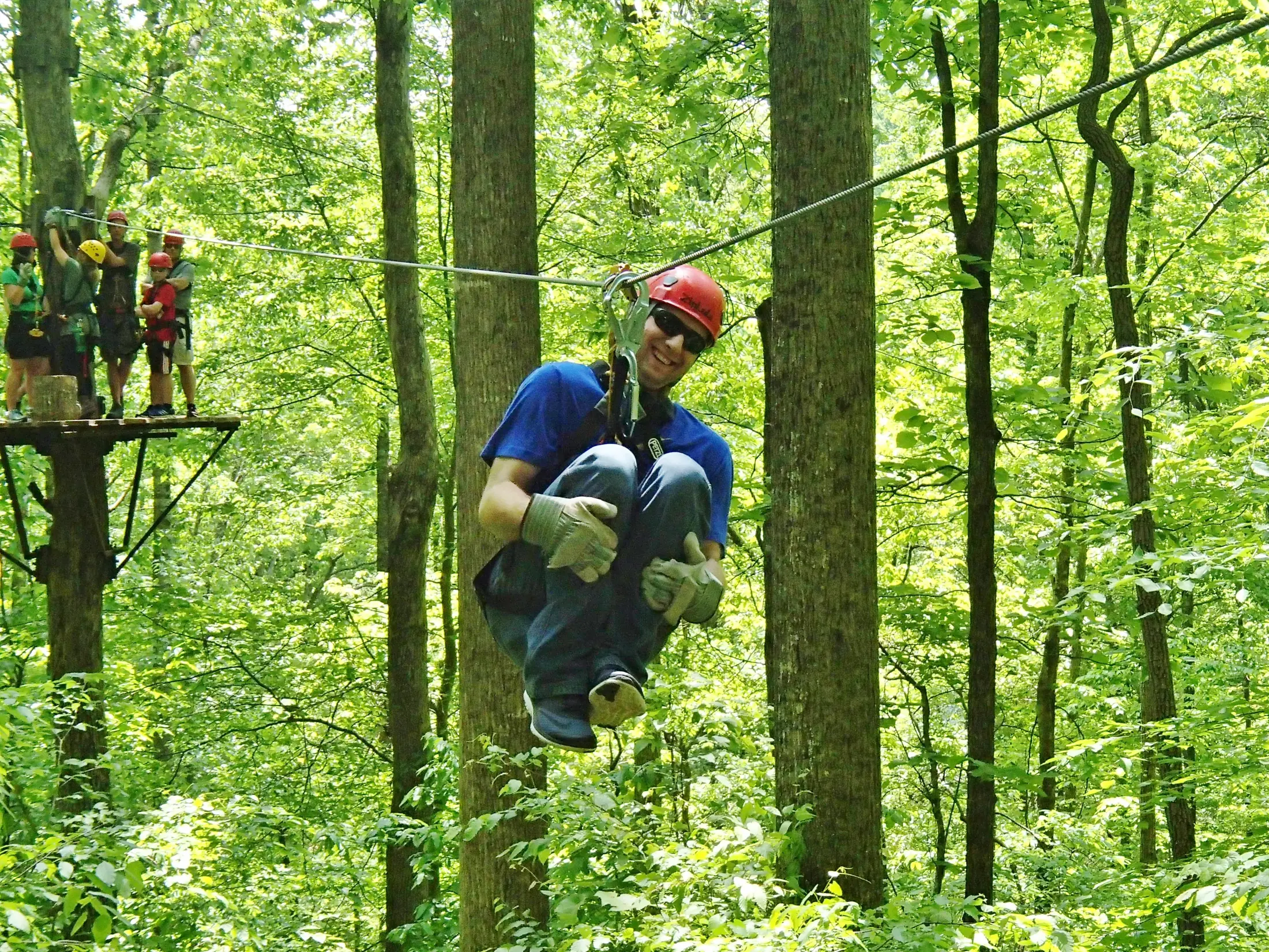 2015 Zip lining photo 5